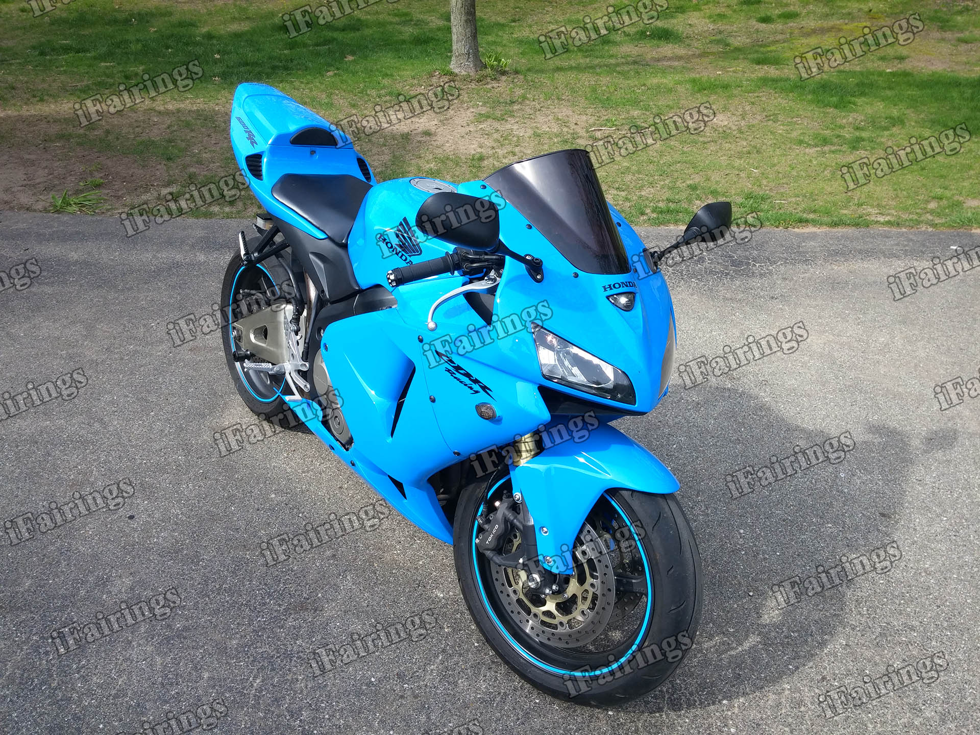 Honda CBR600RR Sky Blue Fairings